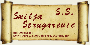 Smilja Strugarević vizit kartica